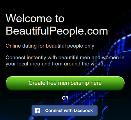 Beautiful People Dating Site